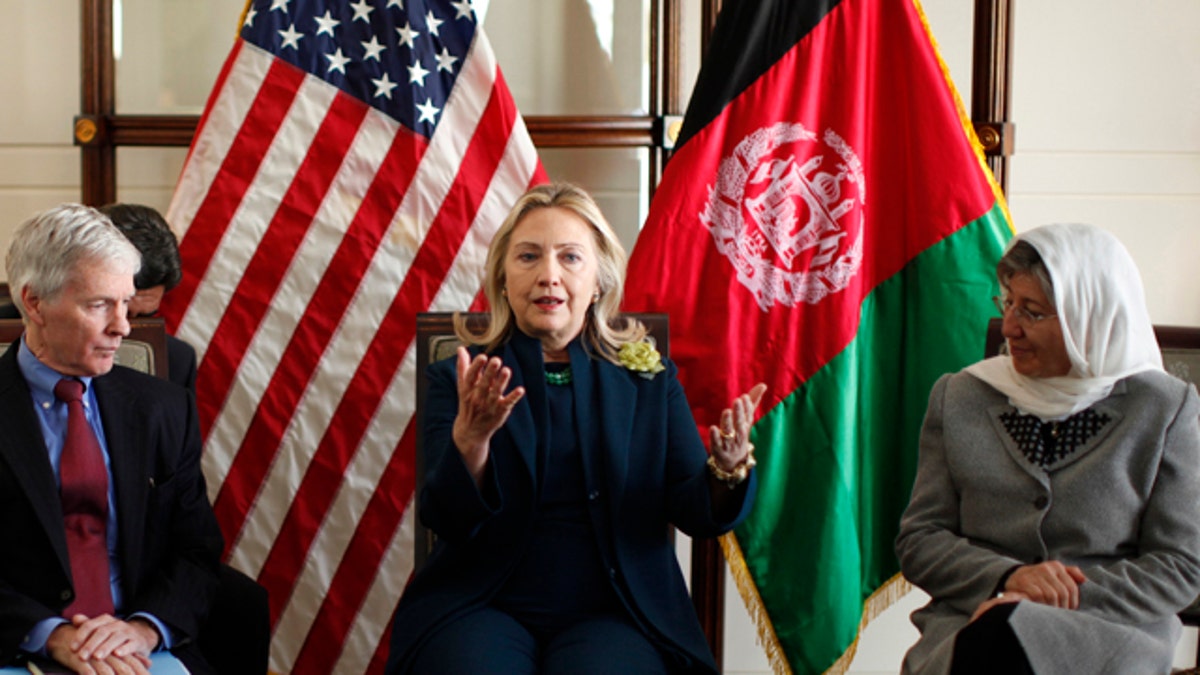 Afghanistan US Clinton