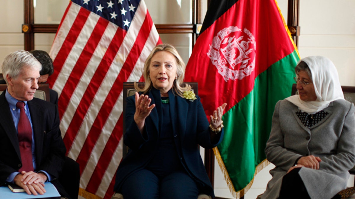 Afghanistan US Clinton