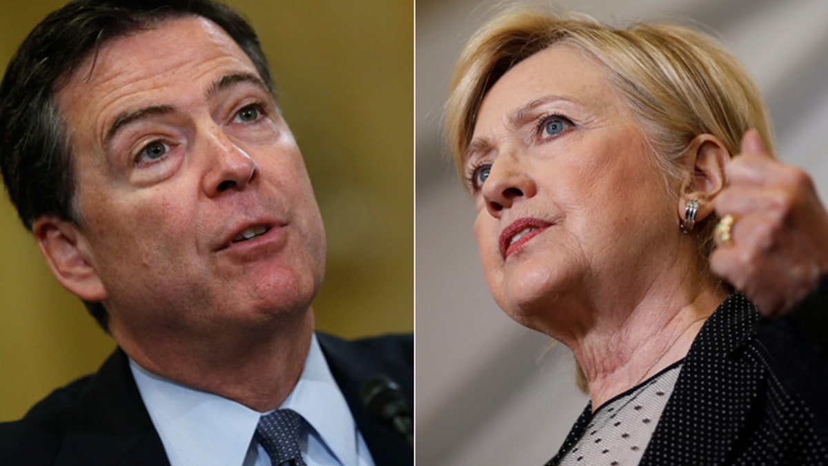 Clinton Comey Split