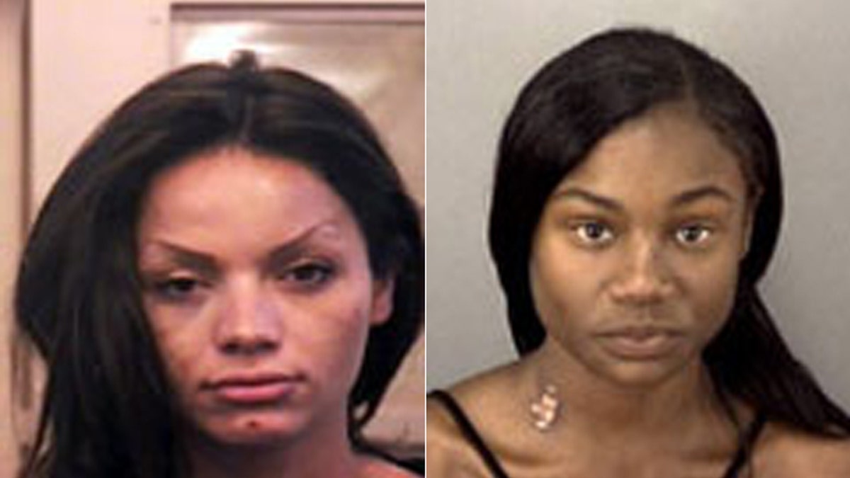 Virginia Cloven, left, and 15-year-old runaway Syllannia Edwards.