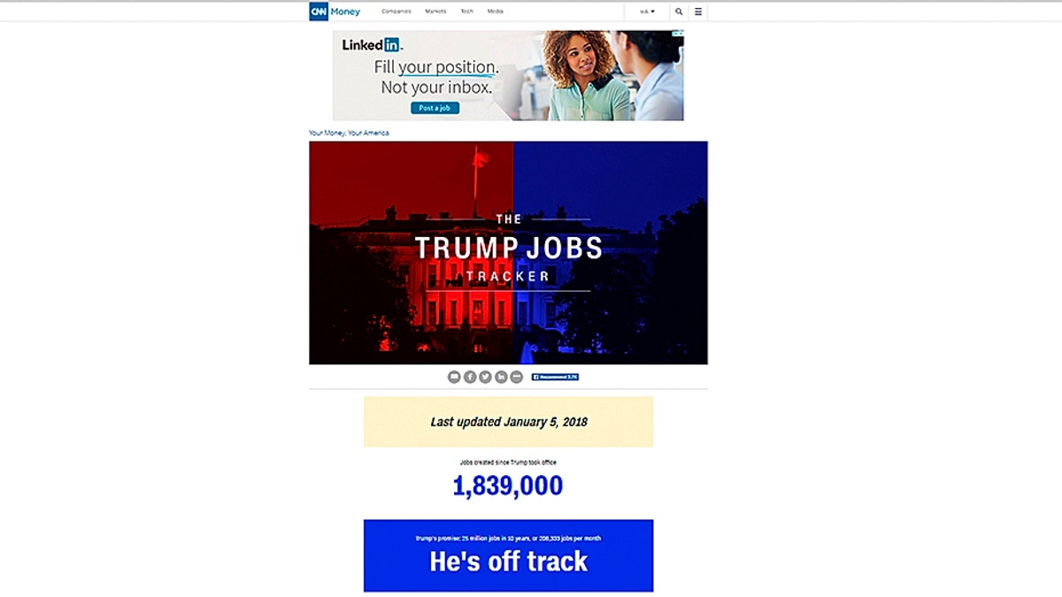 Facts First: CNN Has Neglected Its ‘Trump Jobs Tracker’ Amid ...