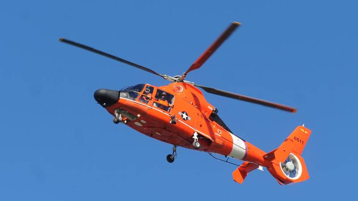 coast guard chopper 18