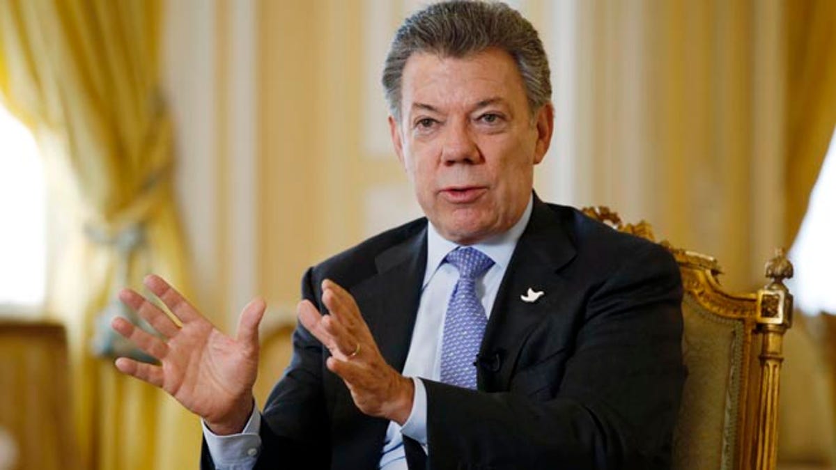 Colombia Santos White House