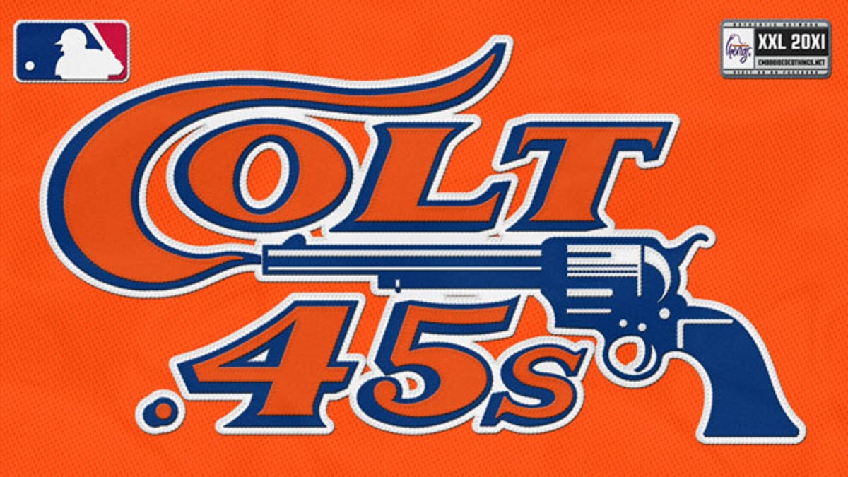 Uni Watch laments Houston Astros' removal of gun from Colt .45s