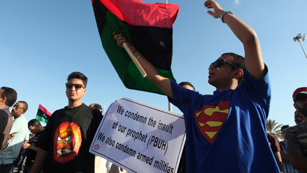 CORRECTION Mideast Libya Militia Backlash