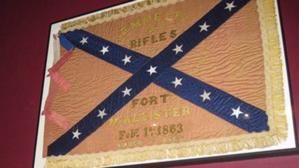 Civil War Flag Returned