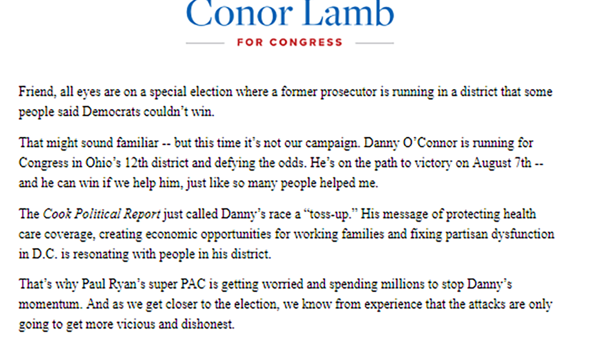 Connor Lamb Fundraiser