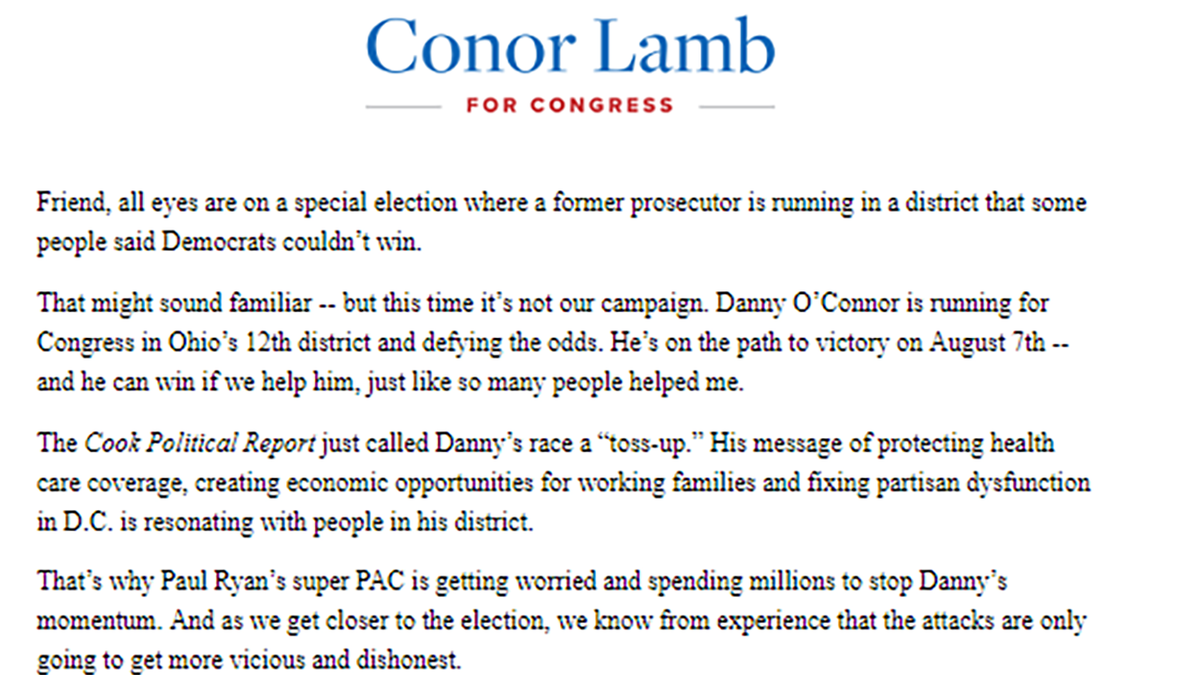 Connor Lamb Fundraiser