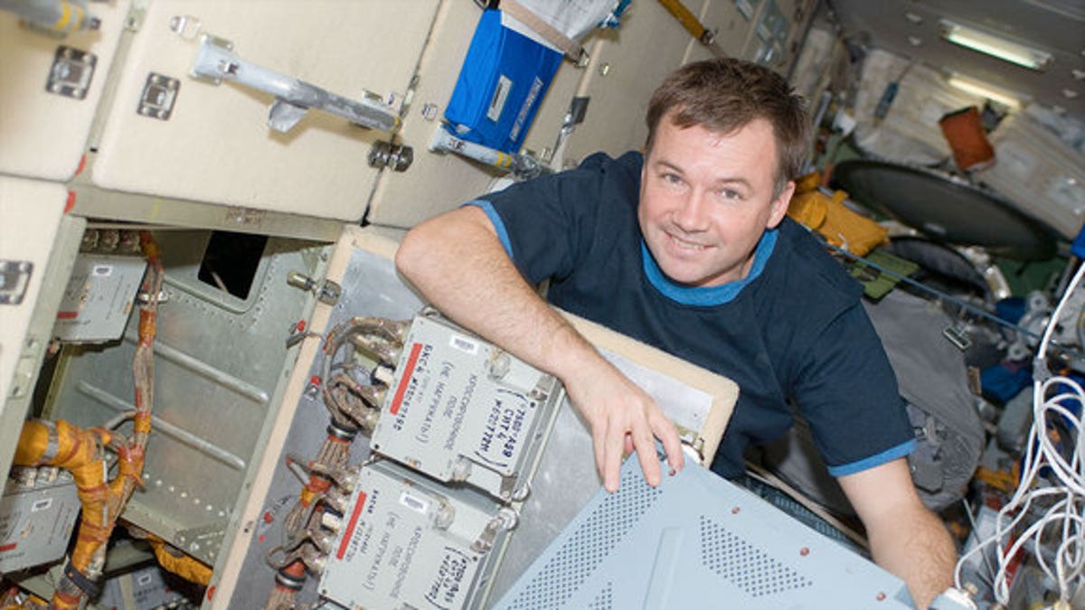 Cosmonaut Yuri Lonchakov, seen here on board the International Space Station in 2008, resigned from the Russian federal space agency, despite being assigned to a 2015 mission.