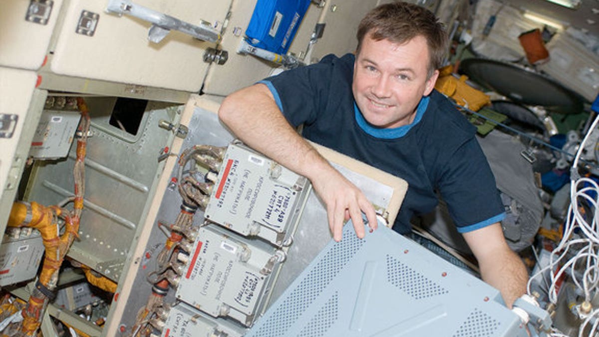 Cosmonaut Yuri Lonchakov, seen here on board the International Space Station in 2008, resigned from the Russian federal space agency, despite being assigned to a 2015 mission.