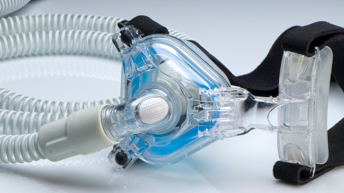 CPAP mask and hose istock large