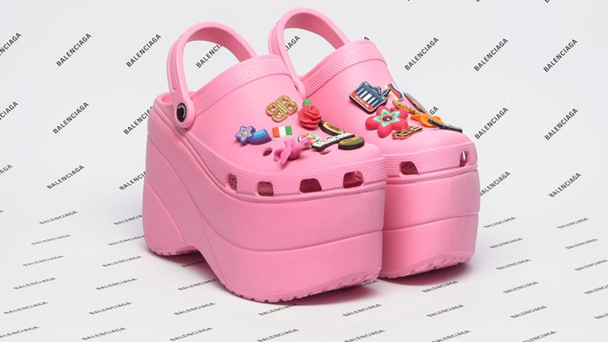 Balenciaga's $850 platform Crocs sell out within hours of online debut ...