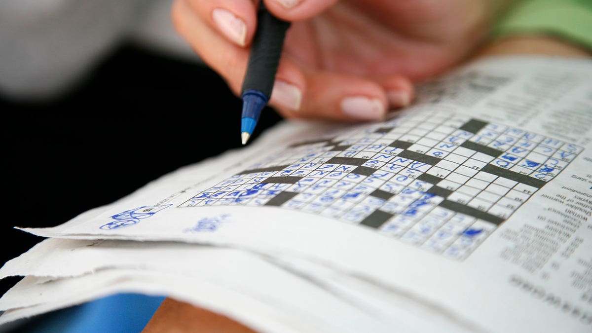 crossword puzzle istock