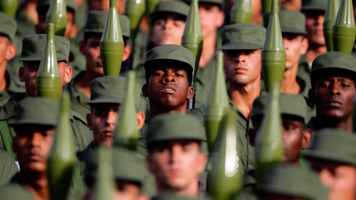 Cuban soldiers