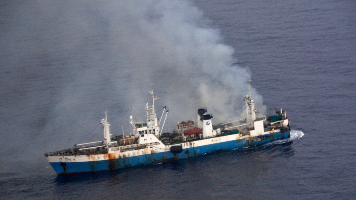 Antarctica Chinese Ship