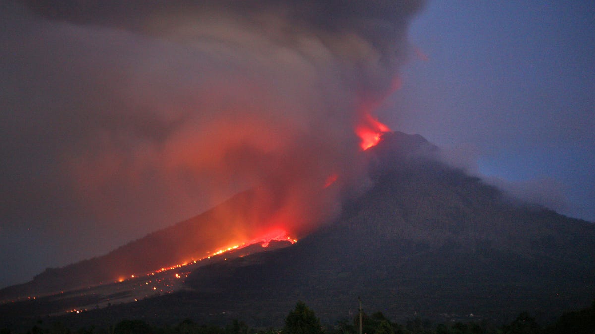 Indonesia Volcano Erupts