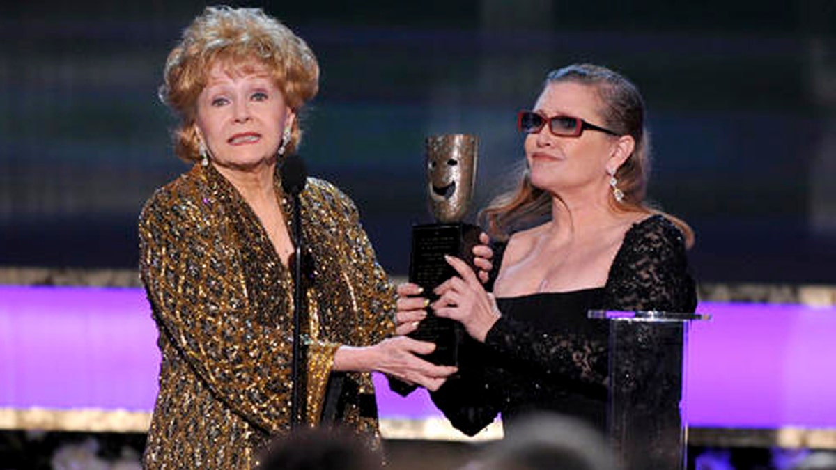 Carrie Fisher Debbie Reynolds B'way