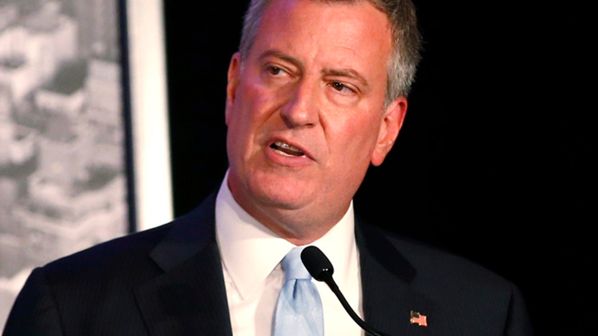 USA-POLITICS/NEWYORK-DEBLASIO