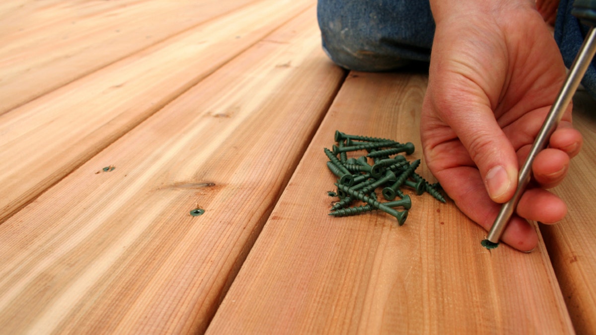 Screwing Decking