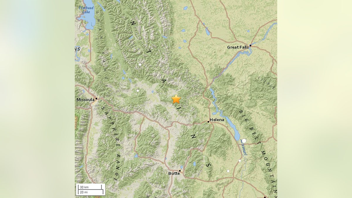 montana earthquake