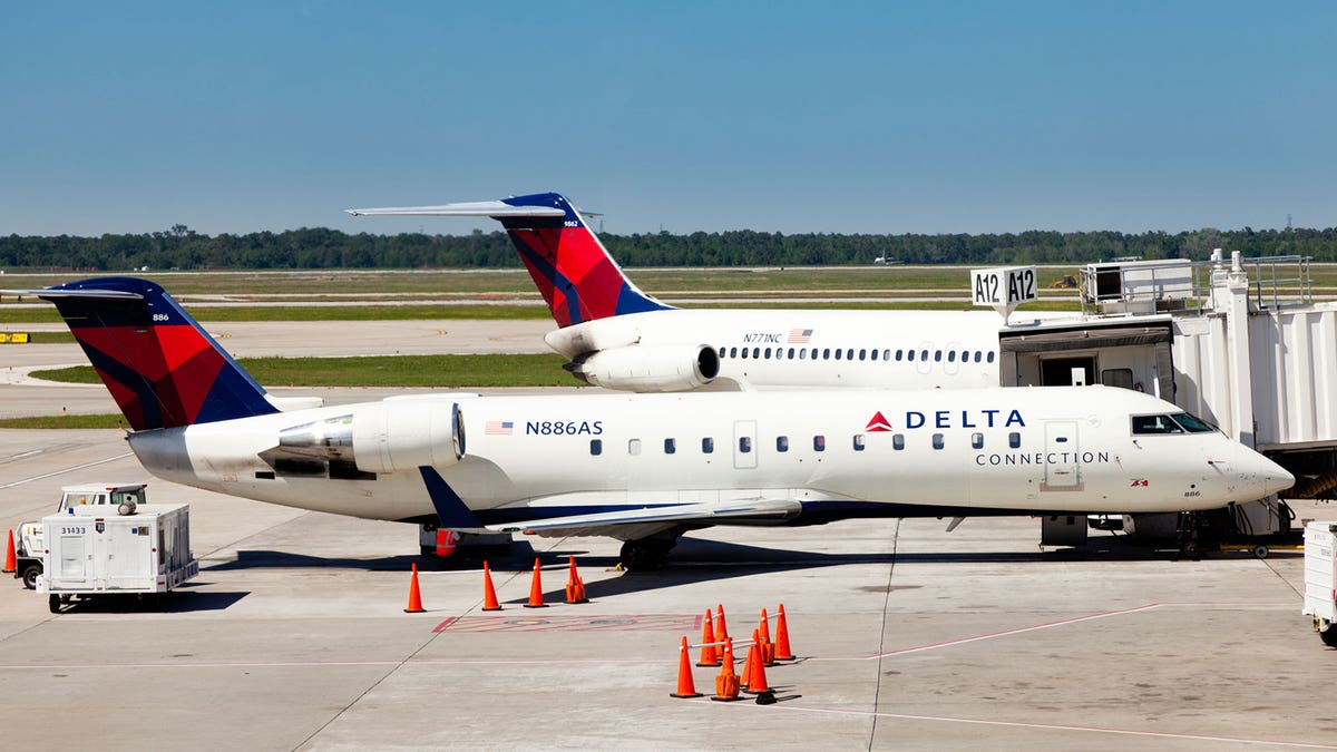 delta connection flight istock