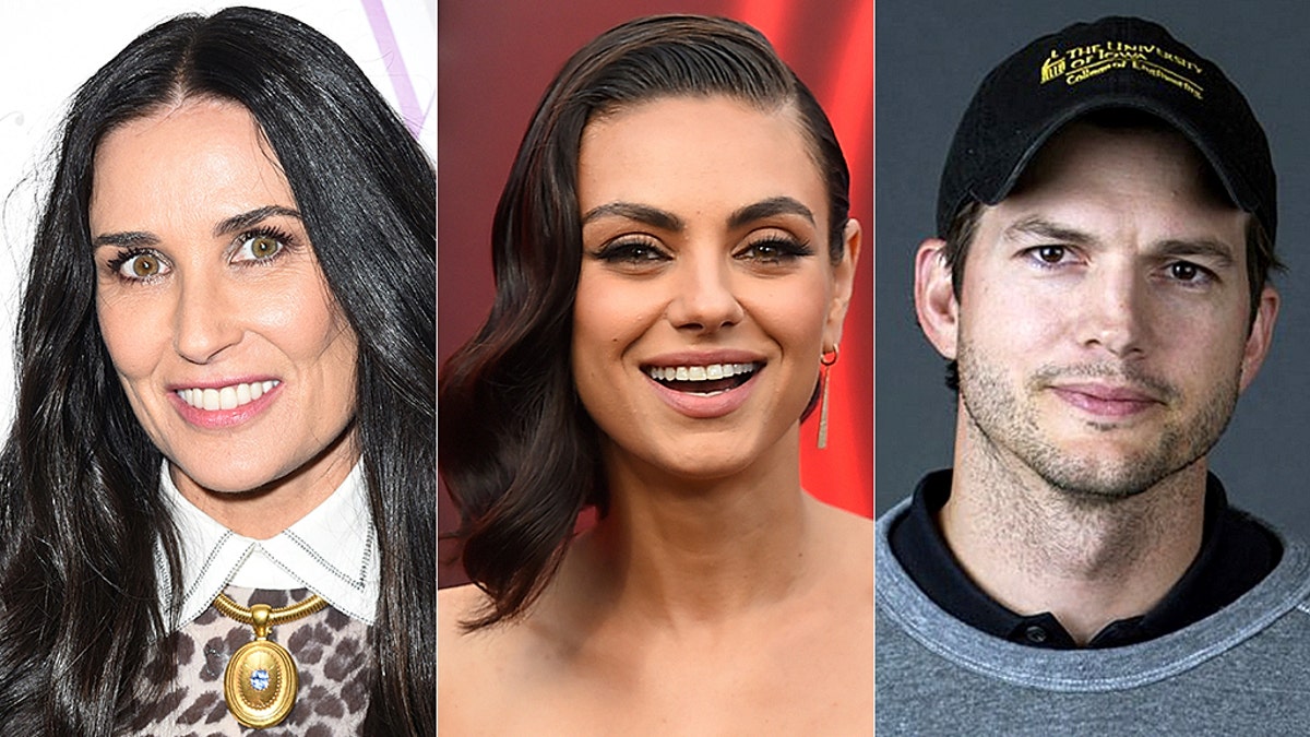 demi moore mila kunis ashton kutcher getty AP.