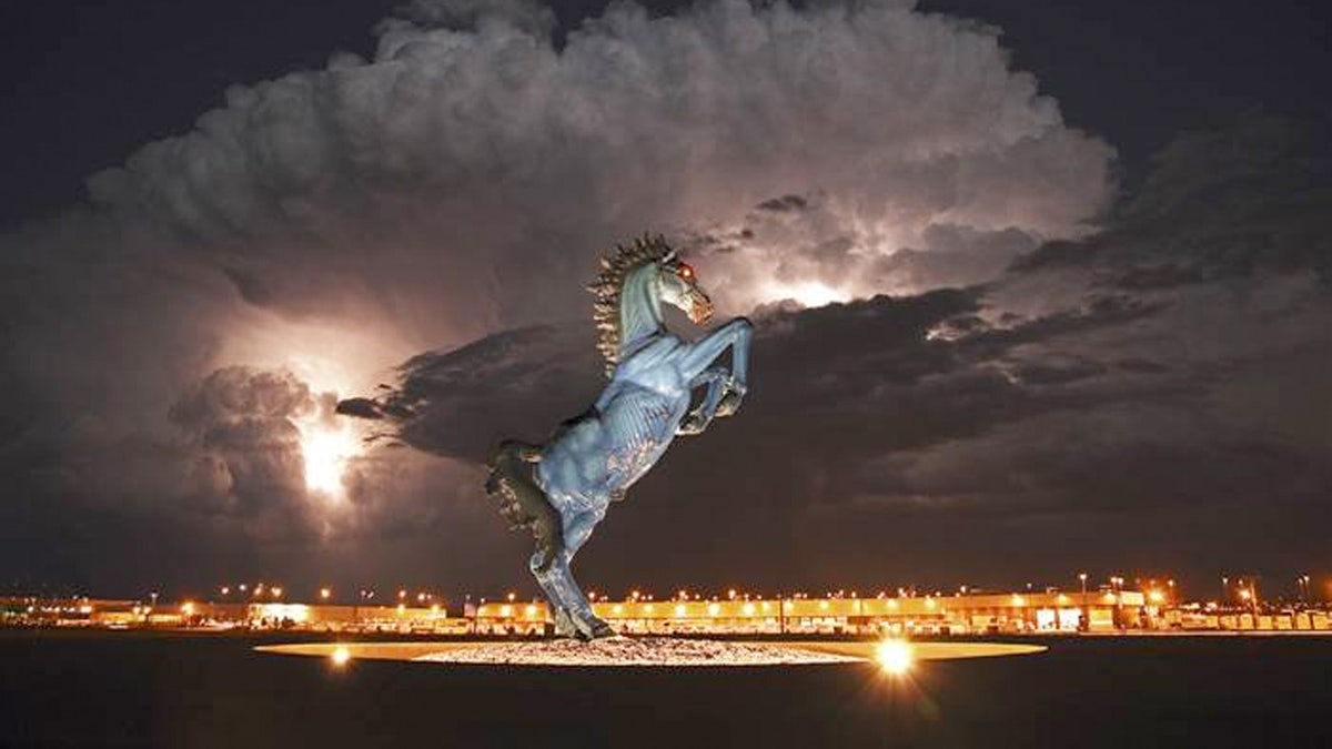 Denver International Airport Horse