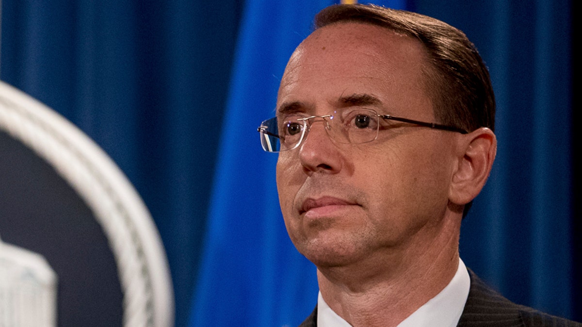 Deputy Attorney General Rod Rosenstein AP