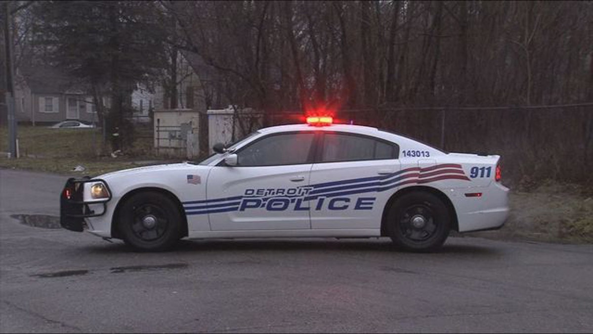 Detroit police car