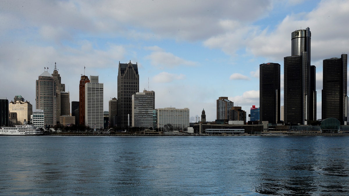 detroit skyline reuters