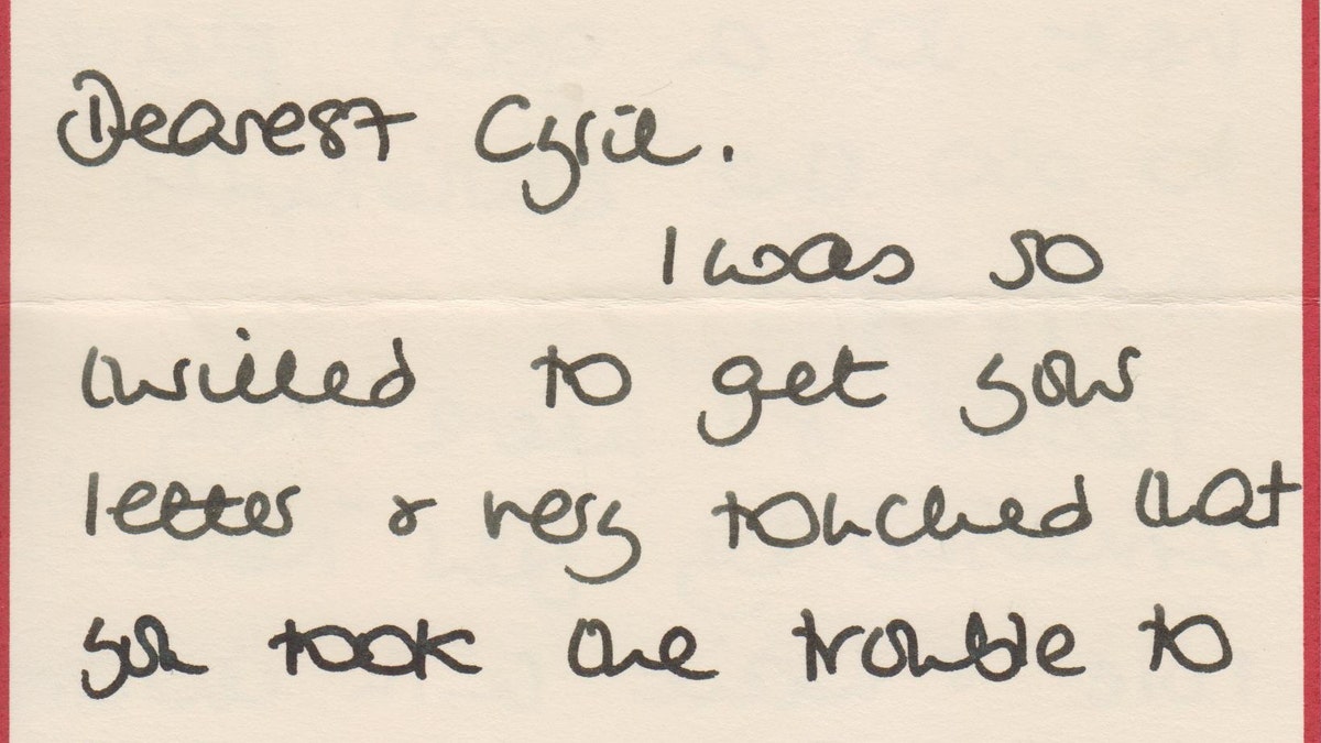 Princess Diana Letters Sold At UK Auction | Fox News