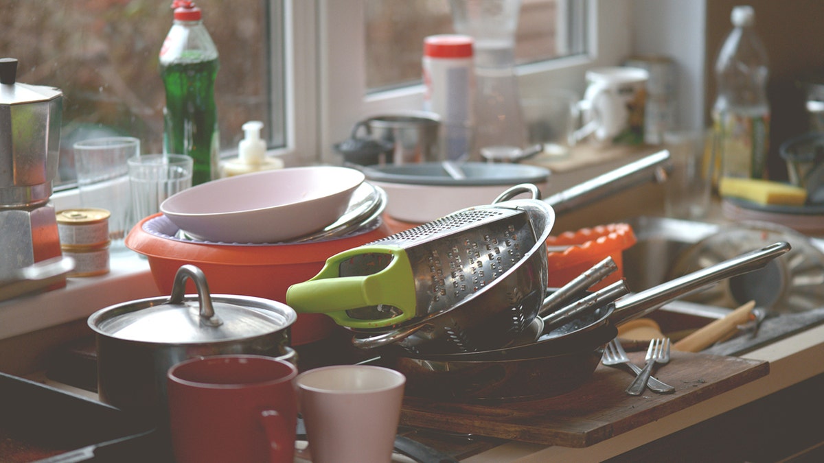 dirty kitchen istock