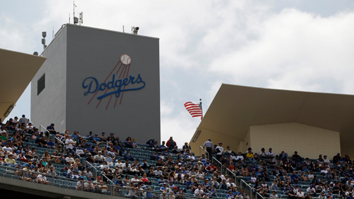 MLB Braves Dodgers Baseball