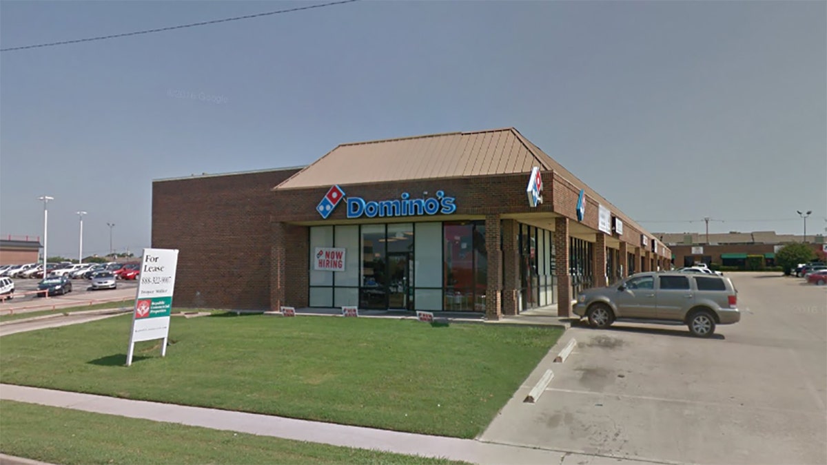 domino's fort worth street view