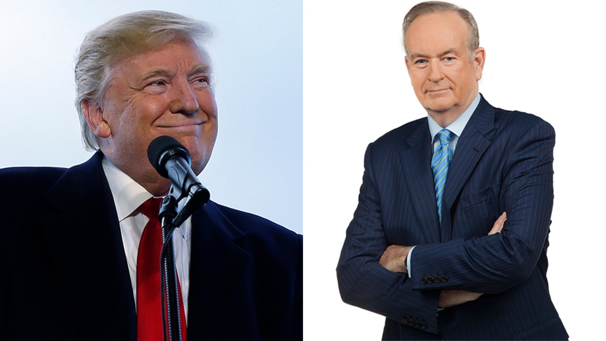 donald trump bill oreilly