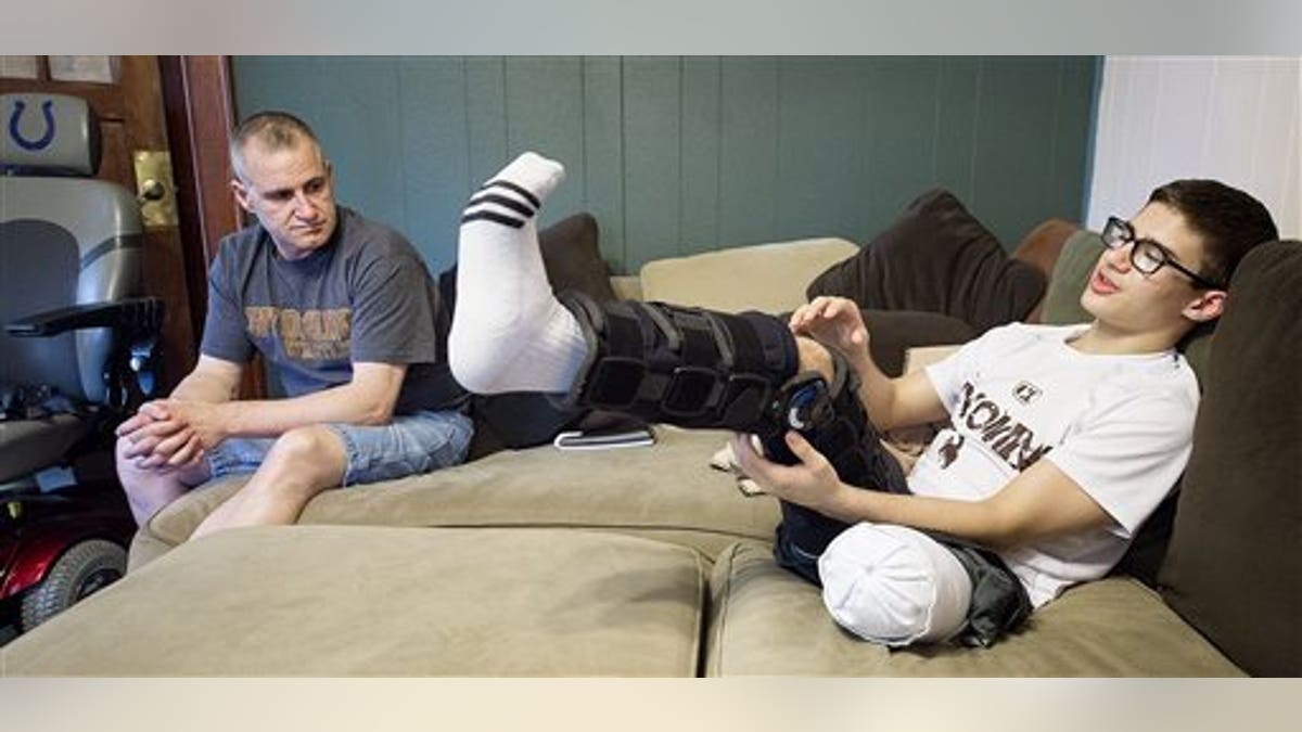 Injured Wrestler's Recovery