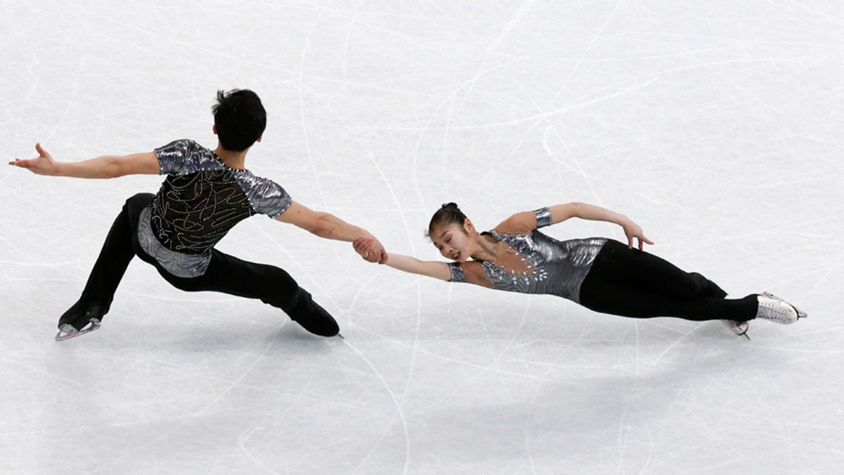 DPRK Olympic Skaters 1