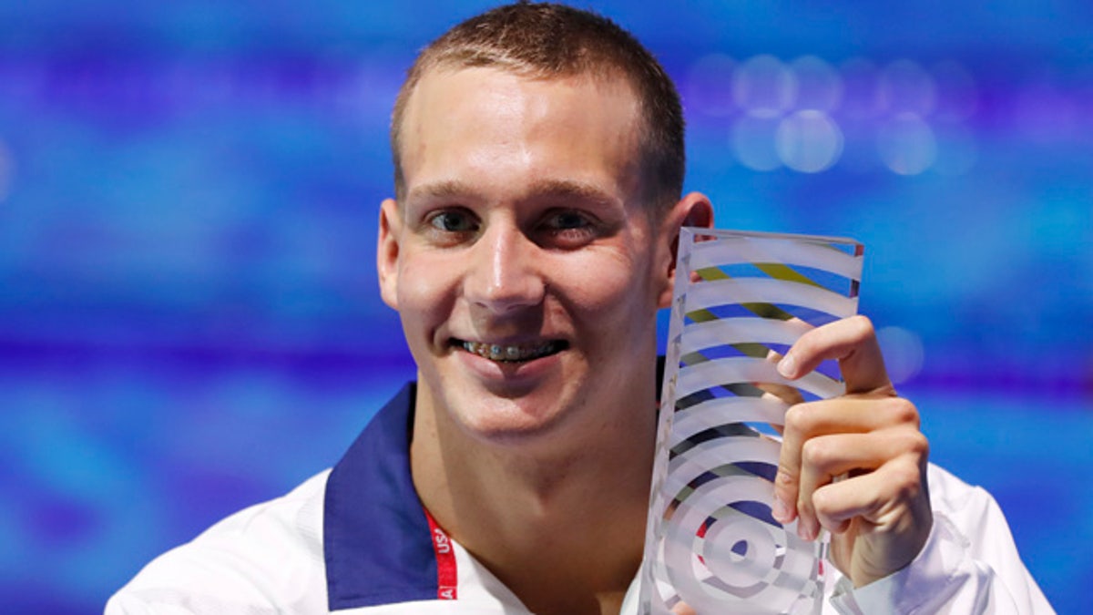 Seven's the charm: Dressel ties Phelps' record with 7th gold | Fox News