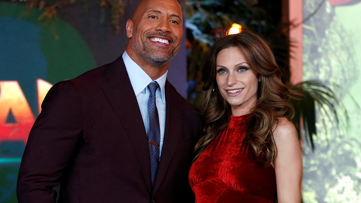 dwayne johnson lauren hashian reuters