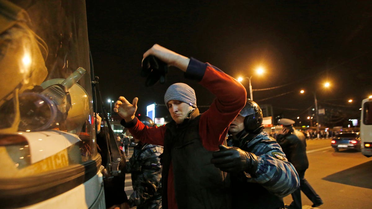 Russia Moscow Unrest