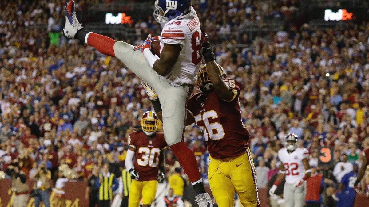 Raksasa di 0,500 dan terus meningkat setelah kemenangan besar atas Washington