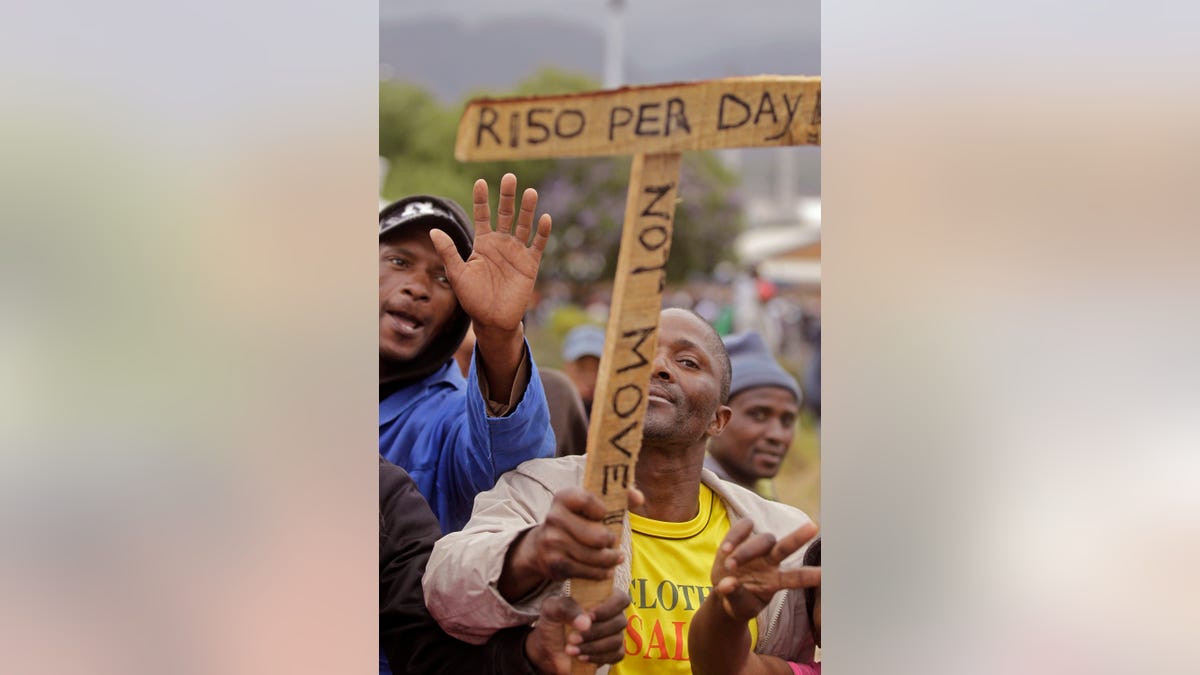 South Africa Farmer Strike