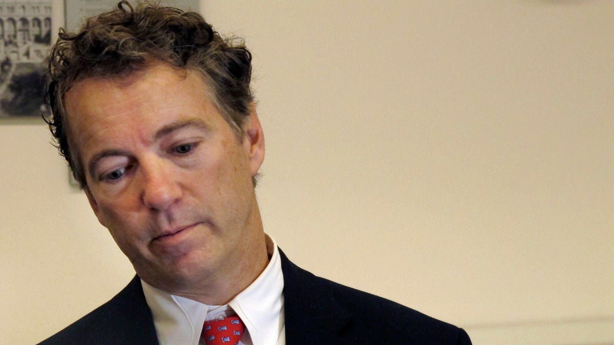 Mideast Israel Rand Paul