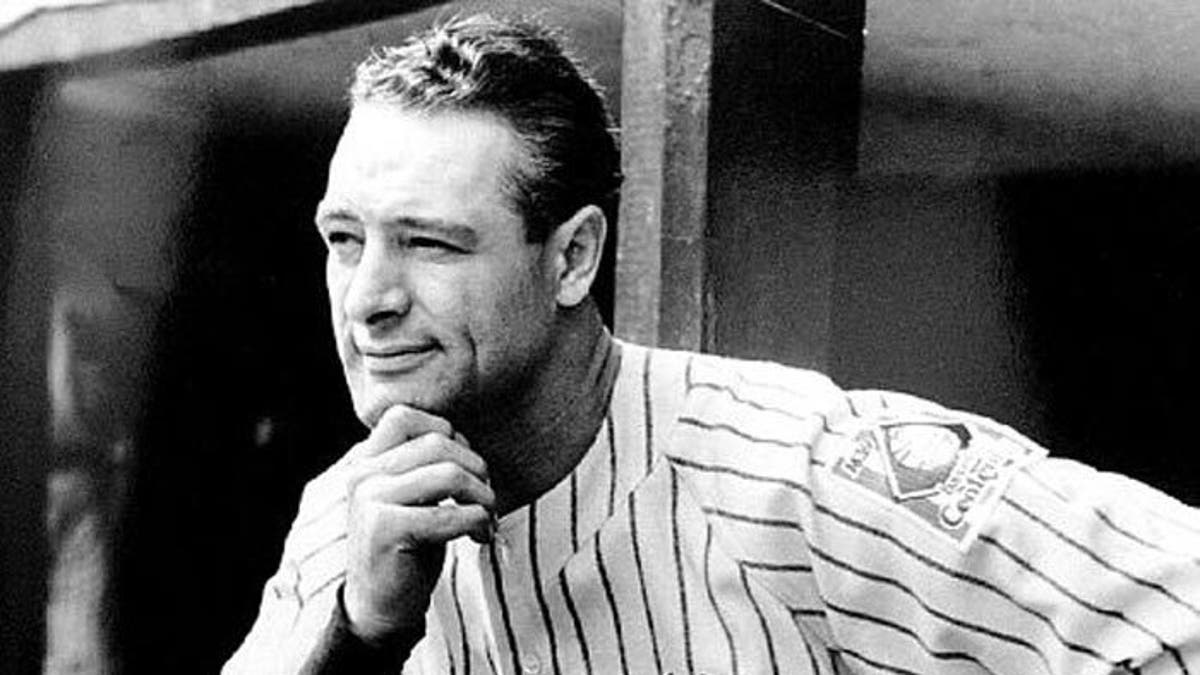 Letter sent by Yankees icon Lou Gehrig up for auction.