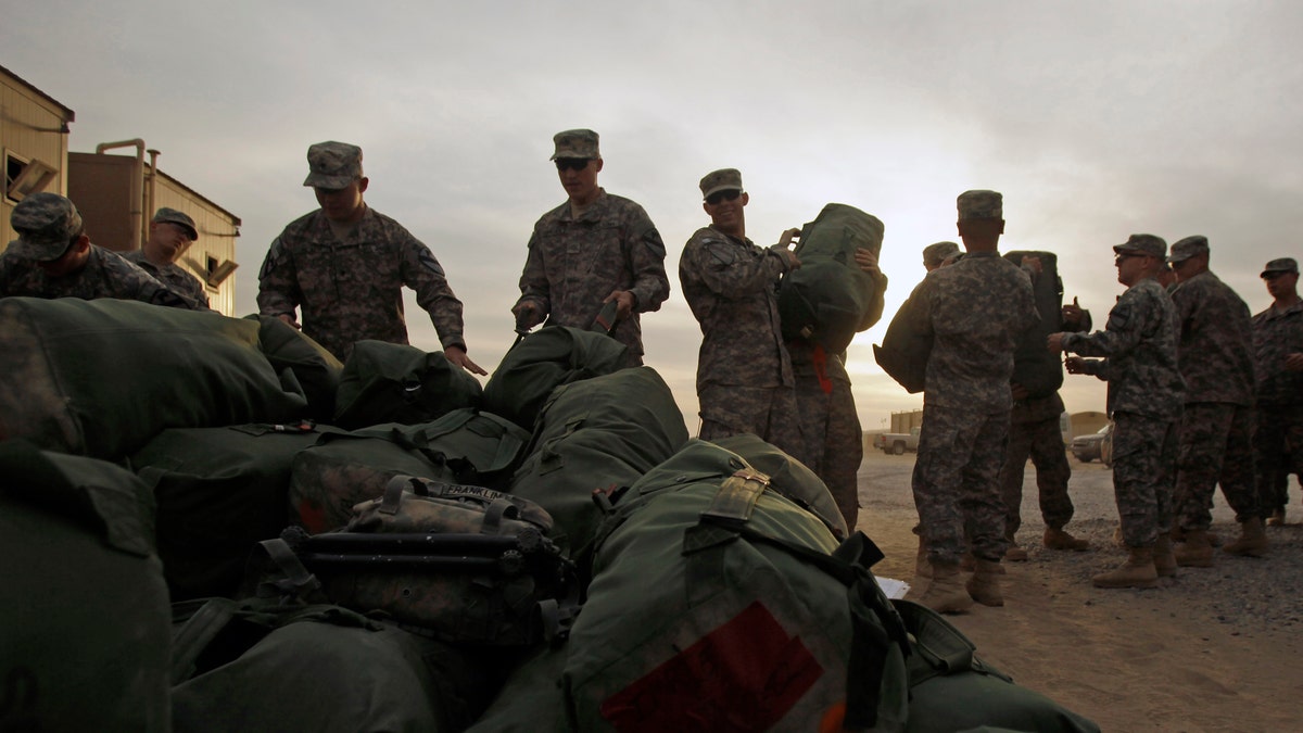 Mideast Kuwait Iraq US Troops
