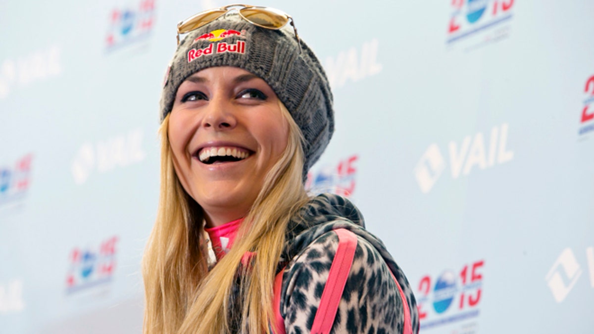 Lindsey Vonn presser