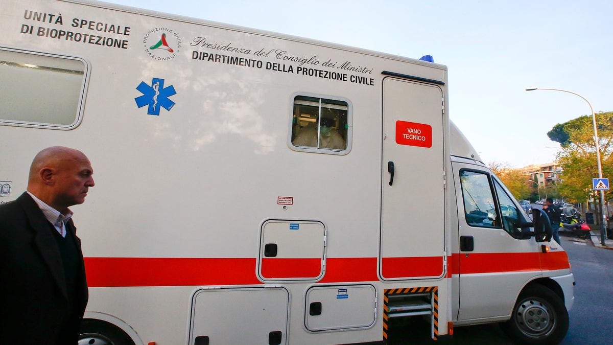 HEALTH-EBOLA/ITALY