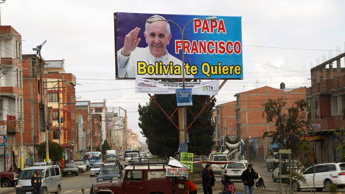 Bolivia Pope Visit