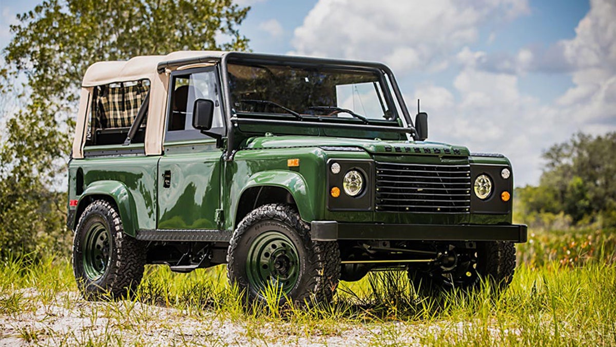 Defender barbour store