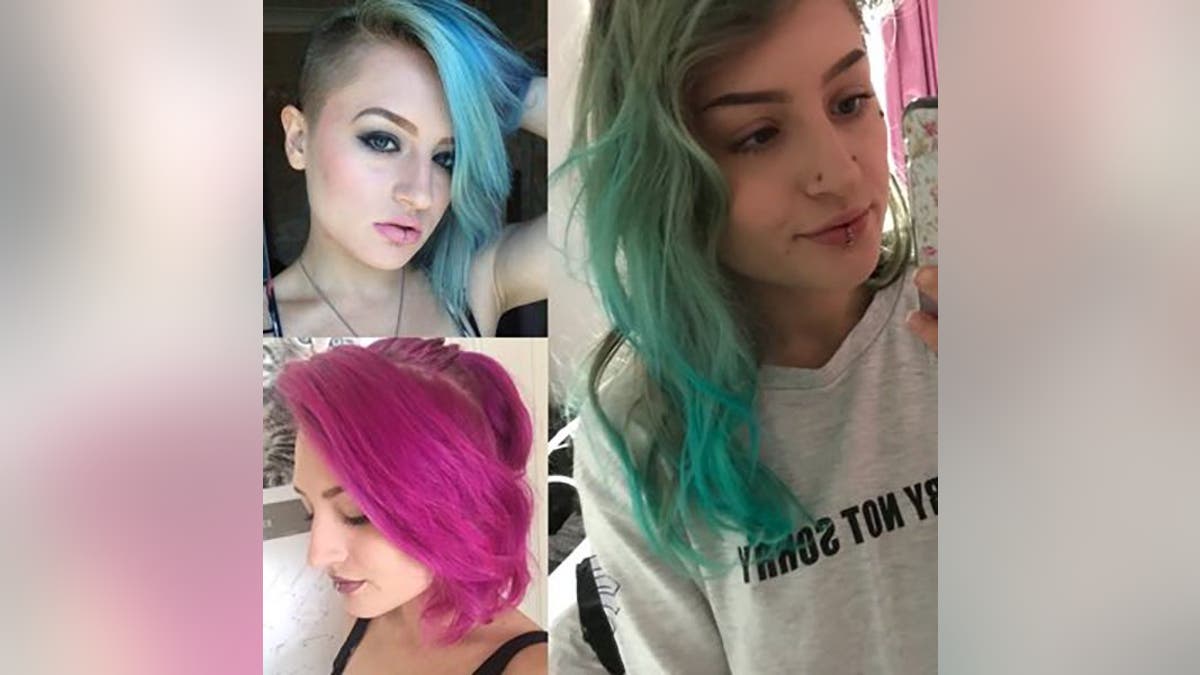 colorful hair